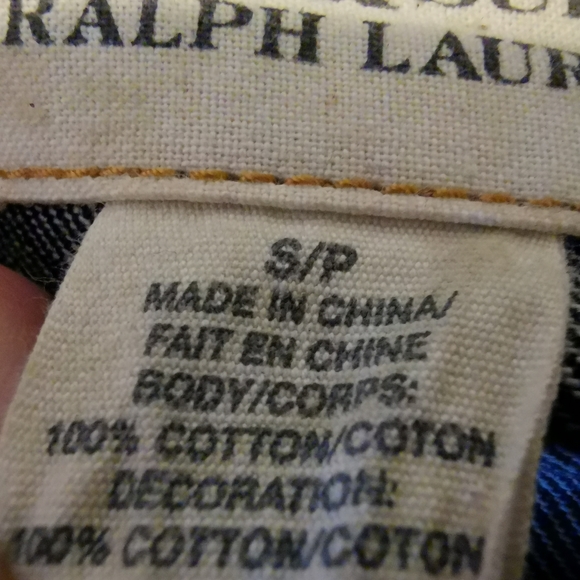 🔻Drop! Ralph Lauren Denim & Supply Denim Jacket S Studded - Picture 7 of 13